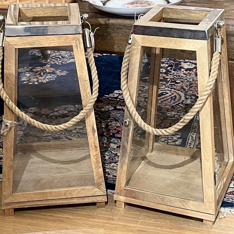 Lantern Wood/Glss Door