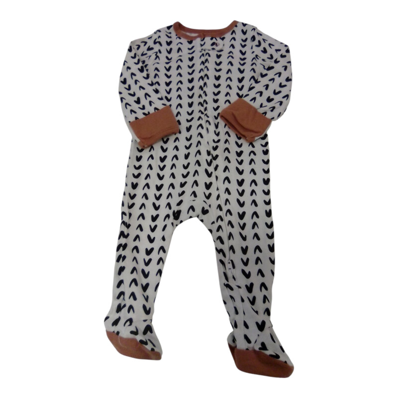 Sleeper: White/Black Patt