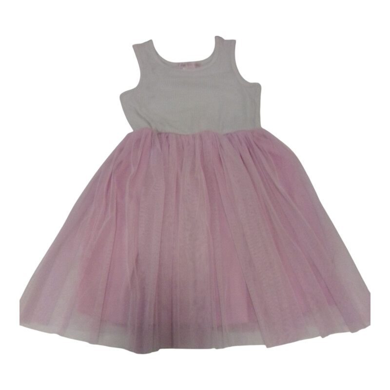 Dress: White/Pink Lace