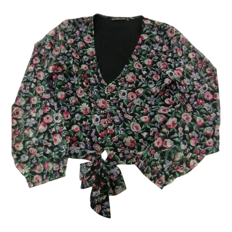 Long Sleeve Shirt: Flower