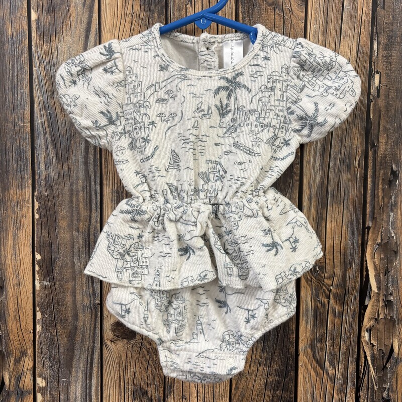 Sandcastle Onesie, Size: 3-6 M