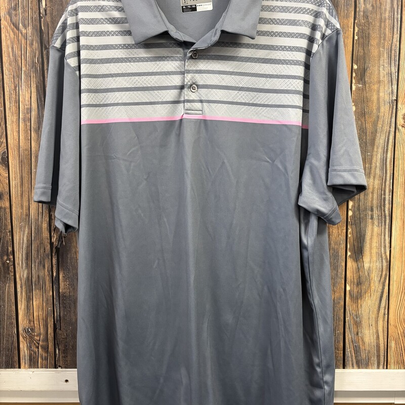 Gray Pink PGA Tour Shirt, Size: XL