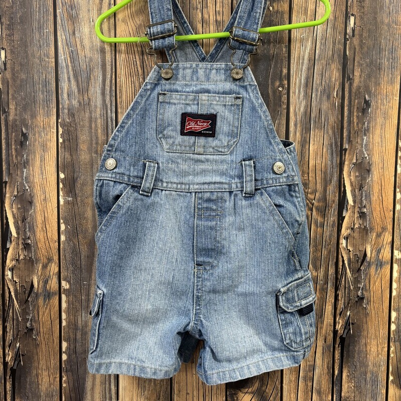 Old Navy Short Alls, Size: 6-12m