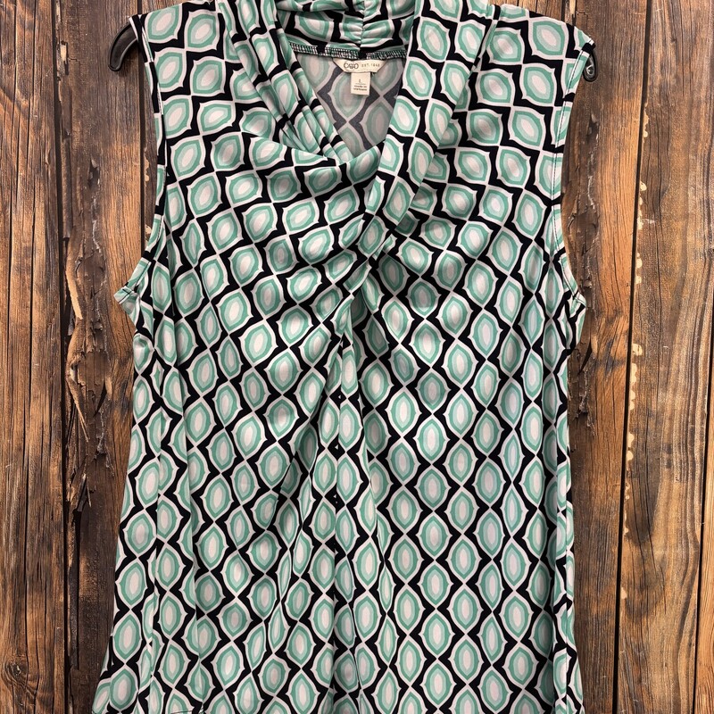 Green Diamond Tank, Size: L