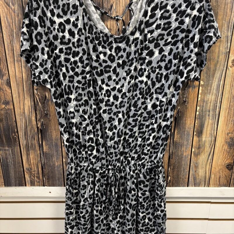 Animal Print Romper, Size: L