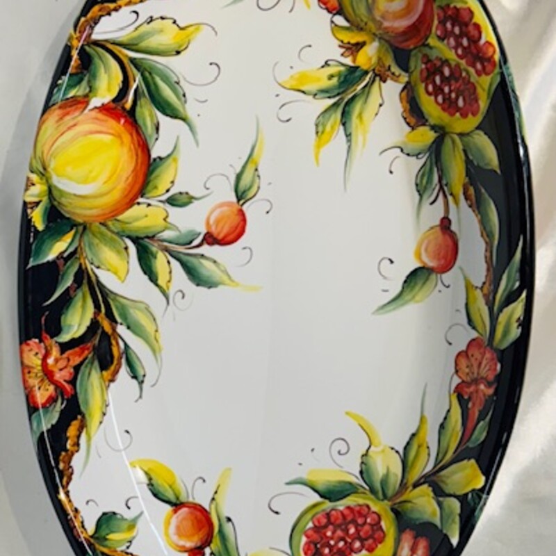 Deruta Pomegrantate Dish