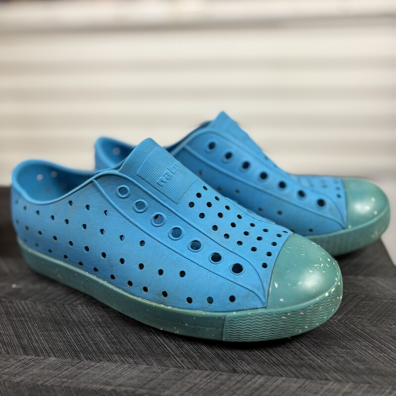 Aqua Blue Native Shoes