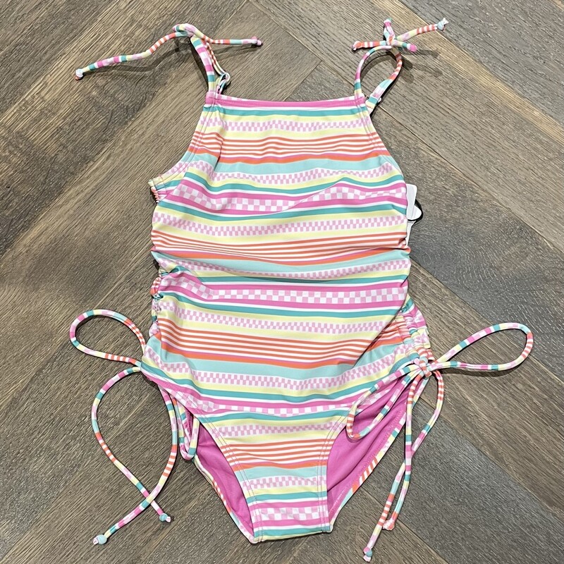 F4A Seaside Bathing Suit, Multi, Size: 6Y