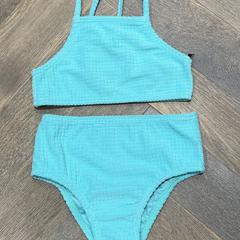 F4A Terry Bikini Set, Poolblue, Size: 6Y
NEW