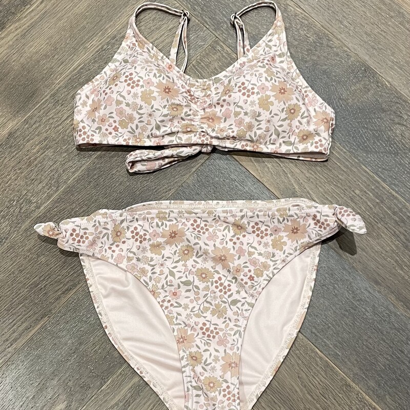 Rylee + Cru Bikini Set, Floral, Size: 12Y
NEW
