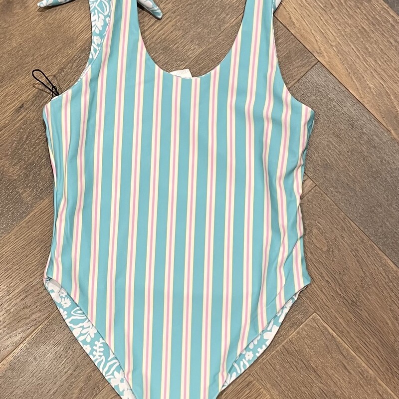 F4A Skye Reversible One -Piece, Poolblue, Size: 6Y
NEW