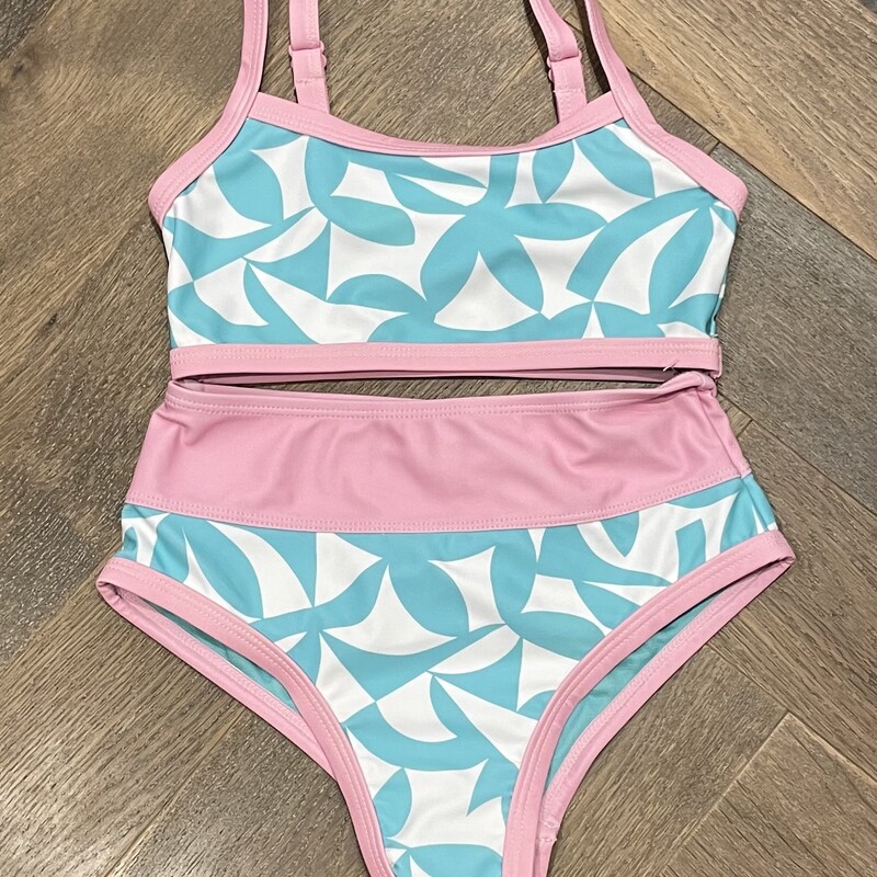 F4A Retro Ringer Bikini Set, Ultramarine, Size: 6Y
NEW