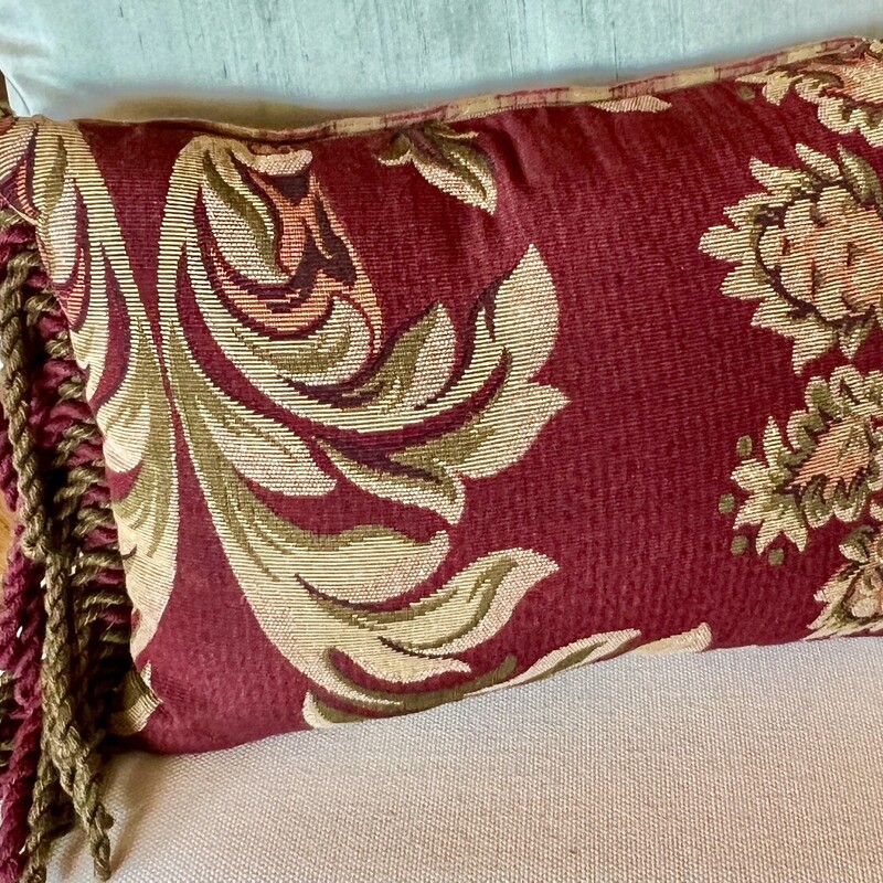 Pillow Fringed Tapestry