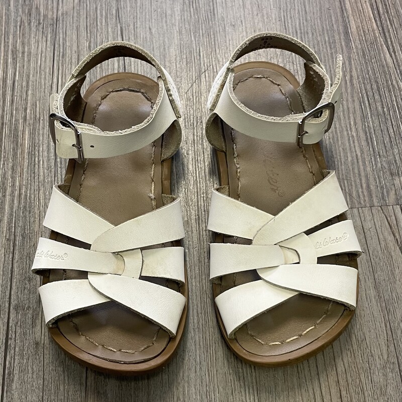 Salt Water Sandals, White, Size: 8T
