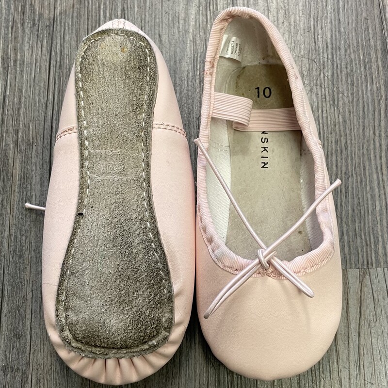 Danskin Ballet Shoes, Pink, Size: 10T