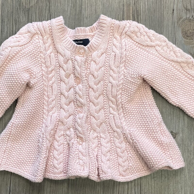 Baby Gap Knit Cardigan, Pink, Size: 12-18M