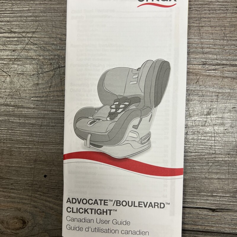 Britax Boulevard Clicktight Car Seat, Black, Size: 3 In 1<br />
Manufacturing Date:March 15 2019 - Valid Until 2029<br />
Rear Facing: 5-40lbs<br />
Forward Facing:22-65lbs<br />
Includes instructions and rebar.