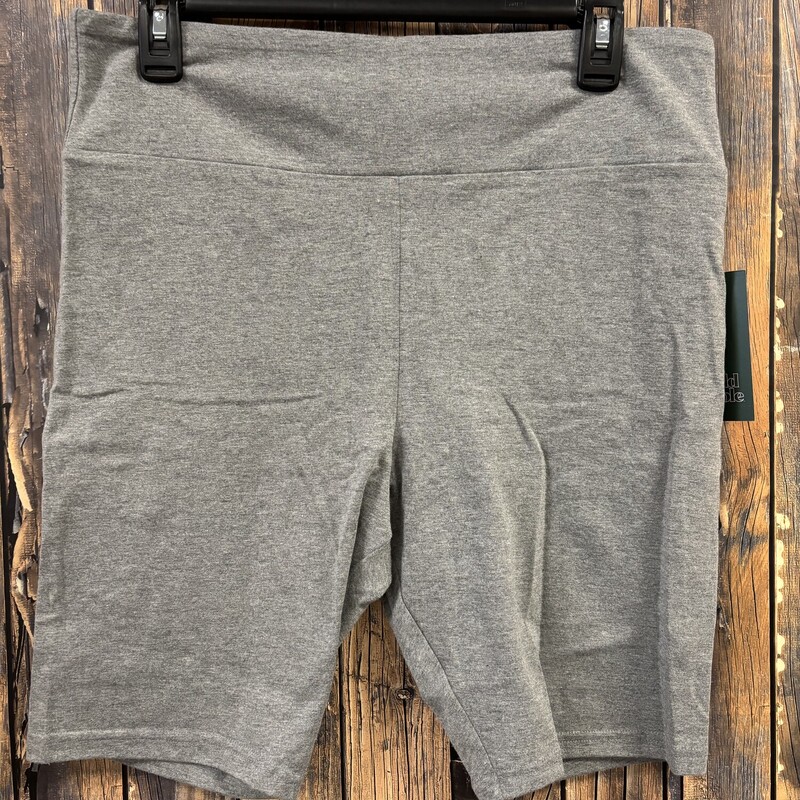 NWT Grey Biker Shorts, Size: XL