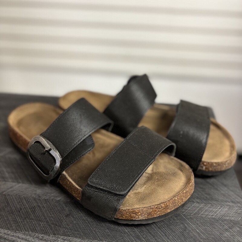 Black Sandals, Size: 9