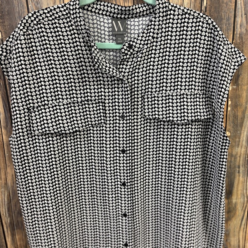 Black Check Shirt, Size: Pxl