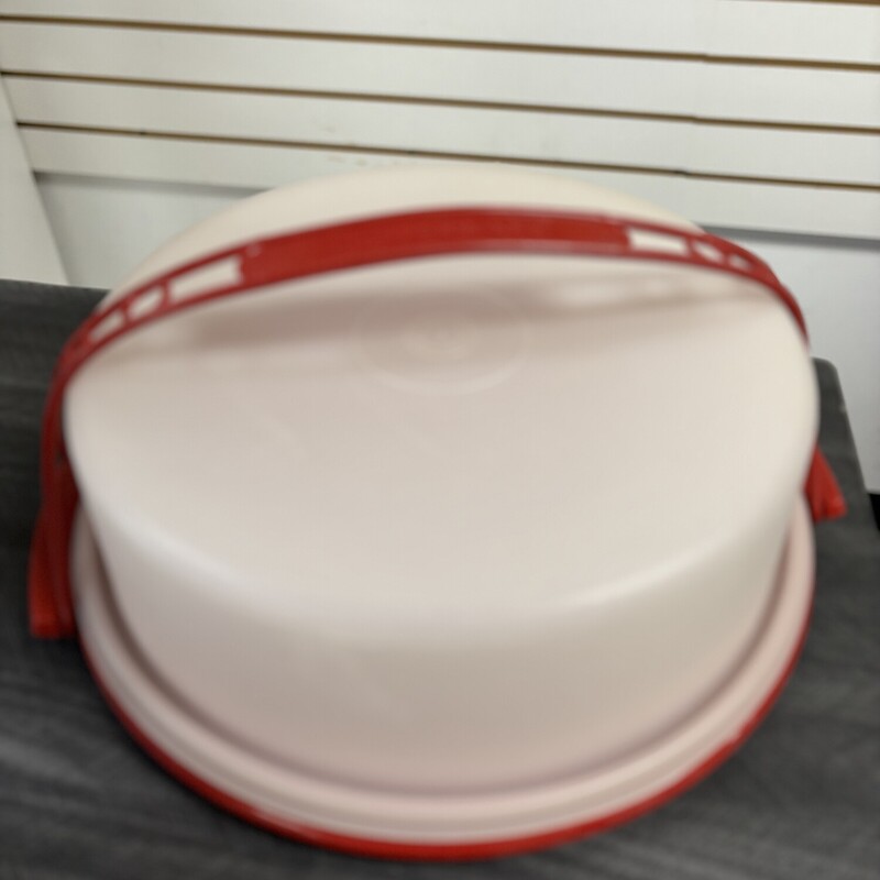 Red Tupperware Carrier, Size: 10x4