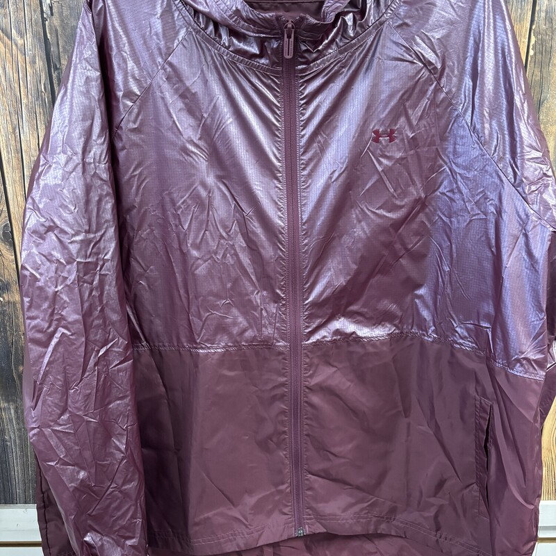 Metallic UA Rain Jacket