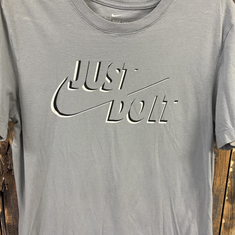 Gray Just Do It Tee