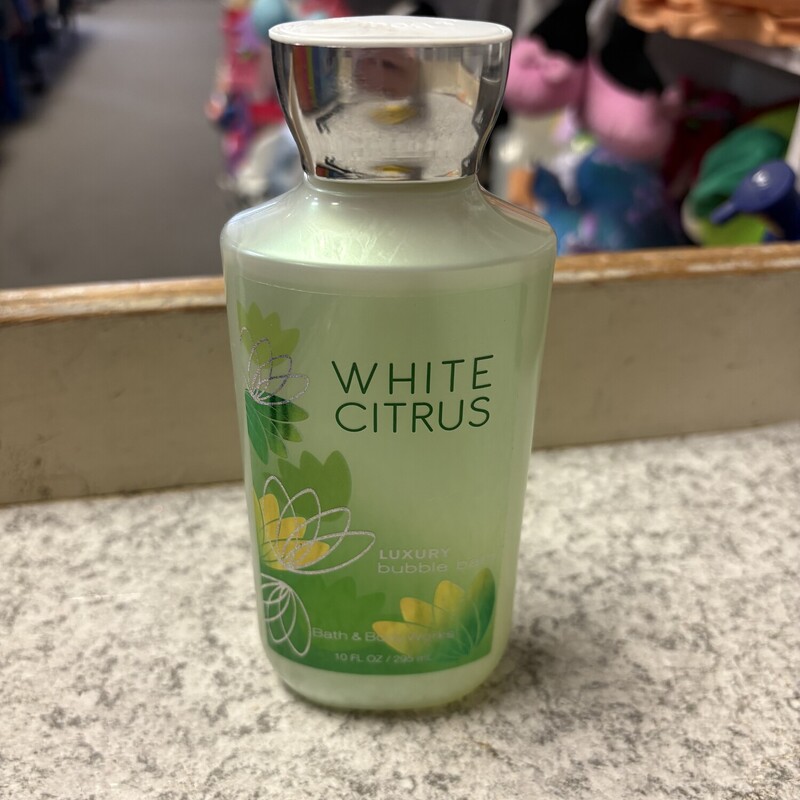 White Citrus Bubble Bath