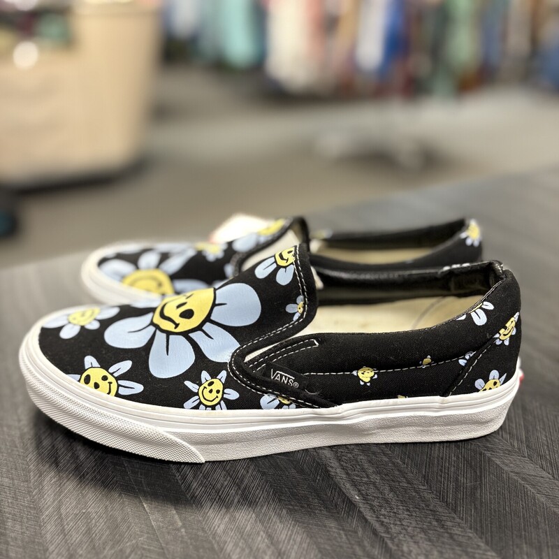 Smile Face Vans New, Size: 8