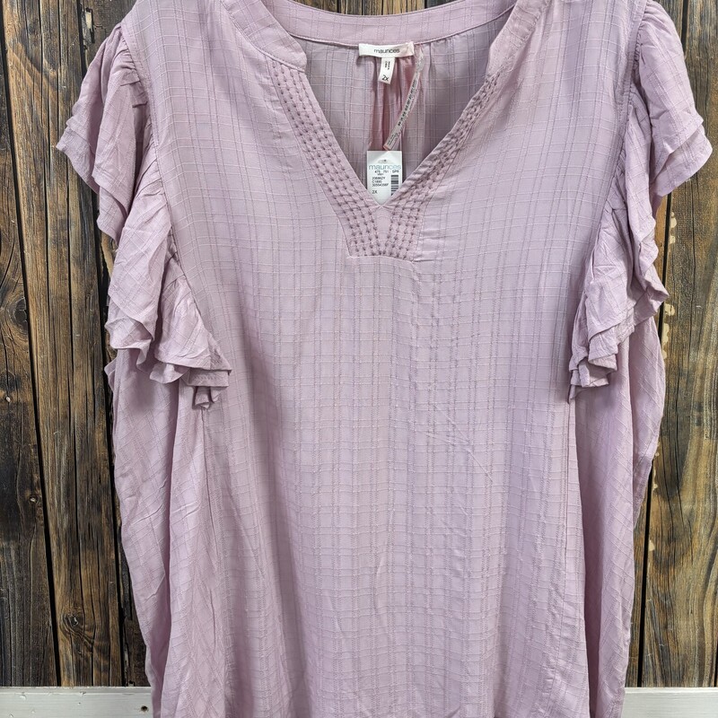 Nwt Dusty Rose Shirt, Size: 2x