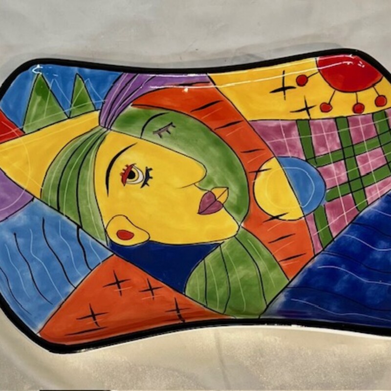 Muzeum Picasso Face Dish