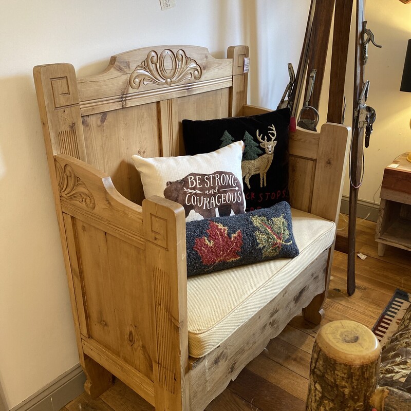 Vintage Pine Bench