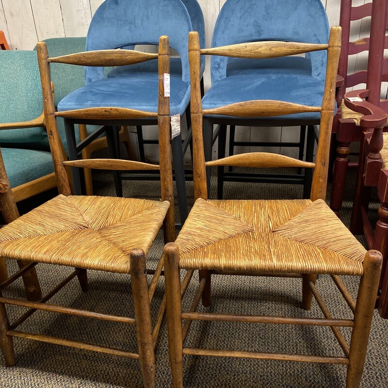 Vintage Dining Chairs, Set Of 2

Size: 18Wx15Dx33H