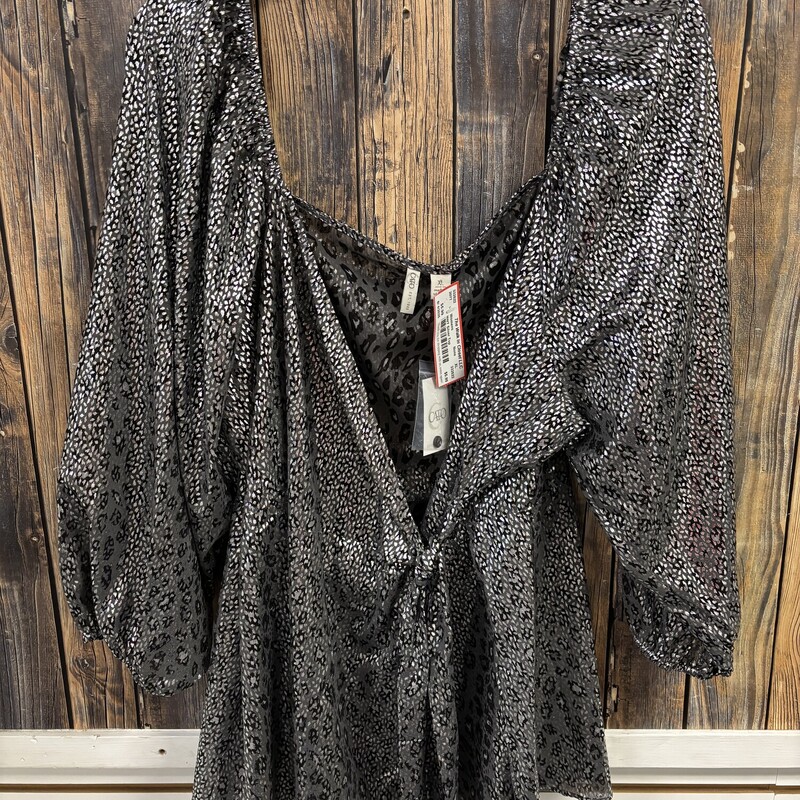 NWT Silver Top