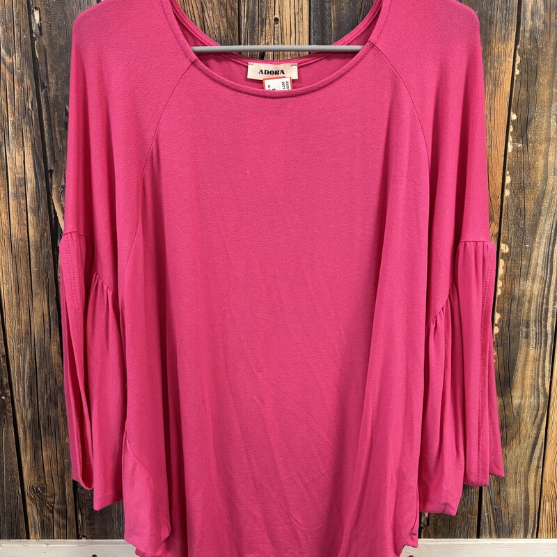 Pink Winged Top, Size: M