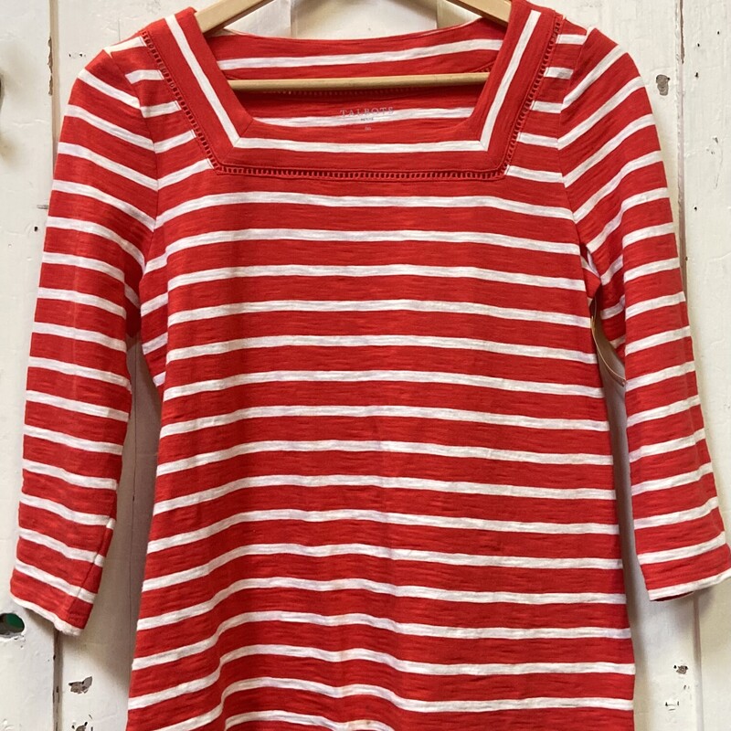 Red/W Strp 3/4 Slv Top
Blk/Wt
Size: SP