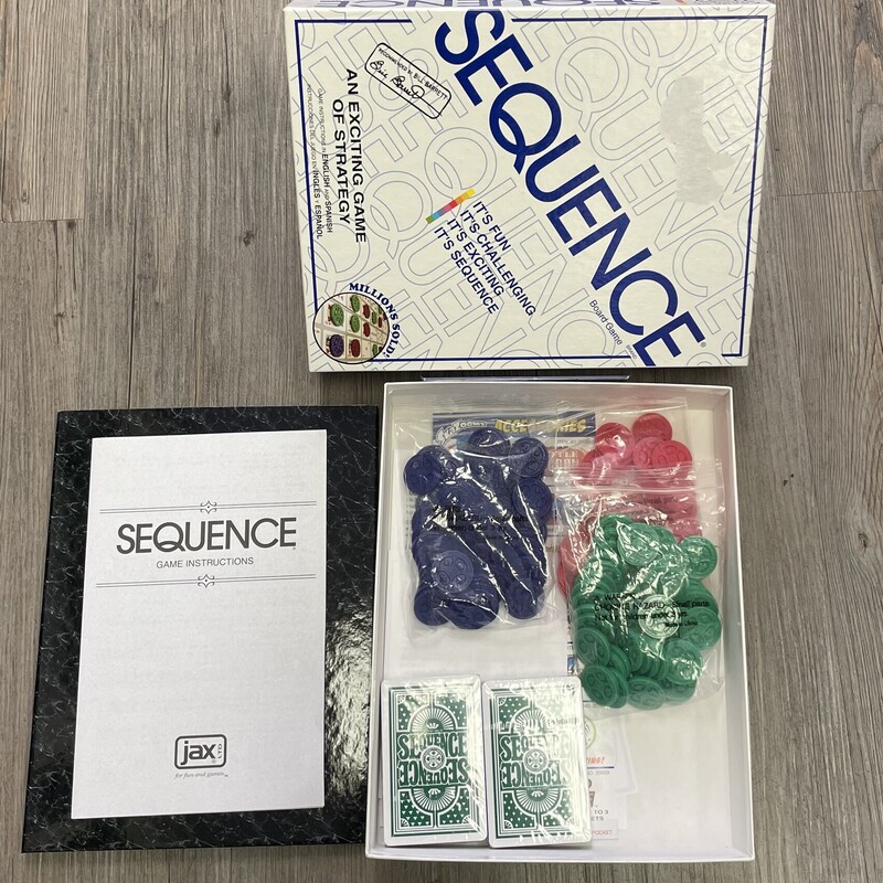 Sequence Game, Multi, Size: 7Y+
New  Inside