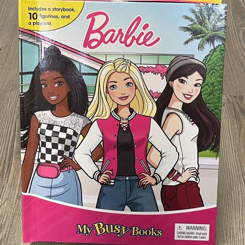 My Busy Books Barbie, Multi, Size: Hardcover
Includes 10 barbies