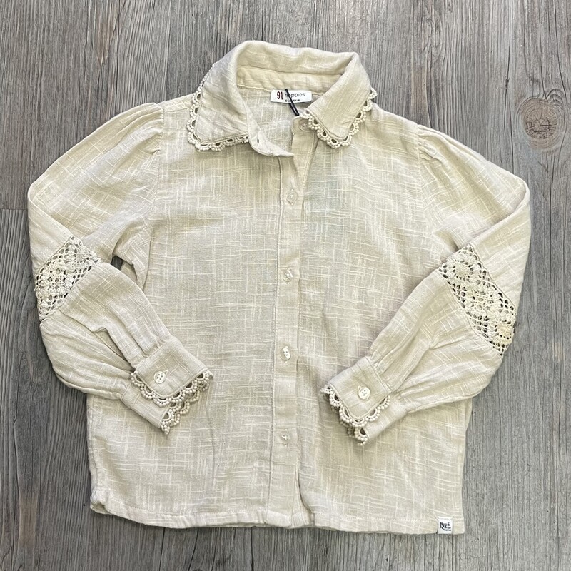 Noppies Grils Blouse, Fog, Size: 3-4Y
NEW