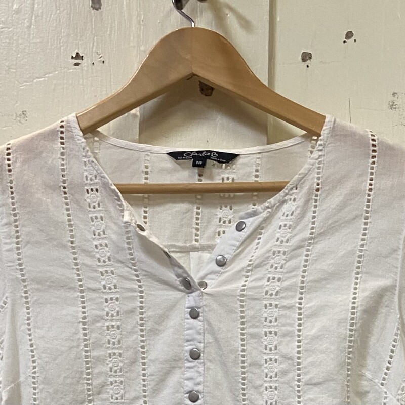 Wht Eyelet Shirt