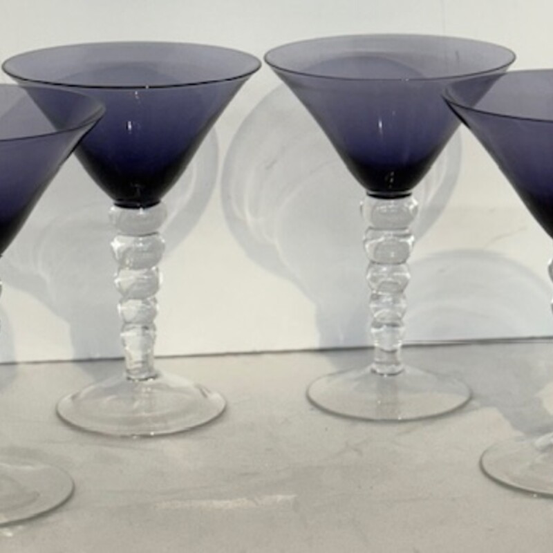 4Balled Stem MartiniGlass