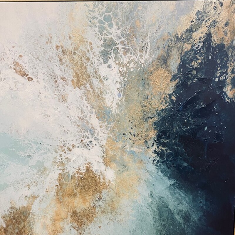 Abstract Textured Canvas