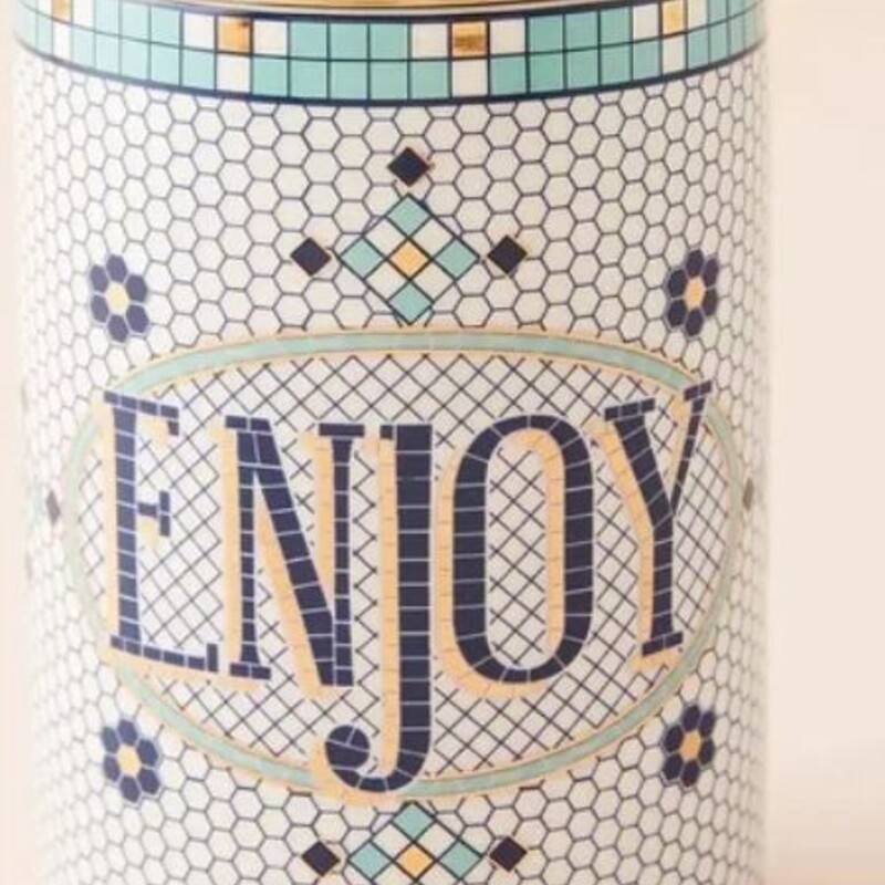 Anthro Bistro Tile Canist