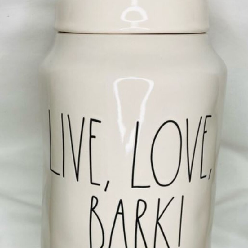 Rae Dunn Dog Canister
