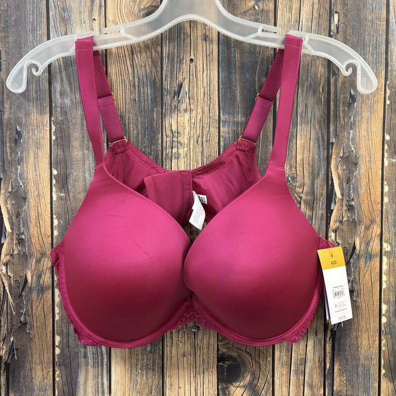 NWT Fuschia Bra, Size: 42D