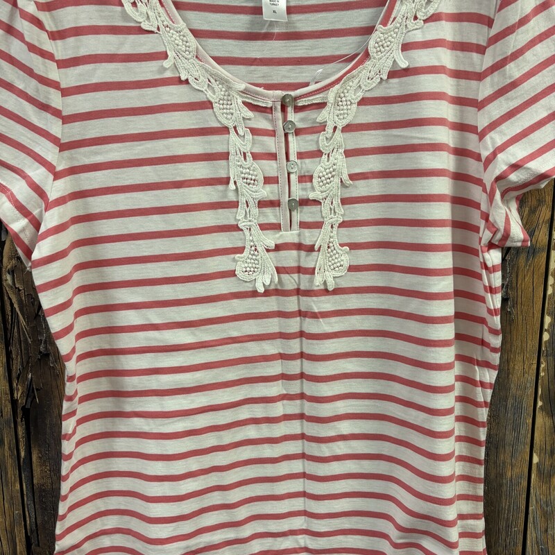 Melonstripe Shirt, Size: Xl