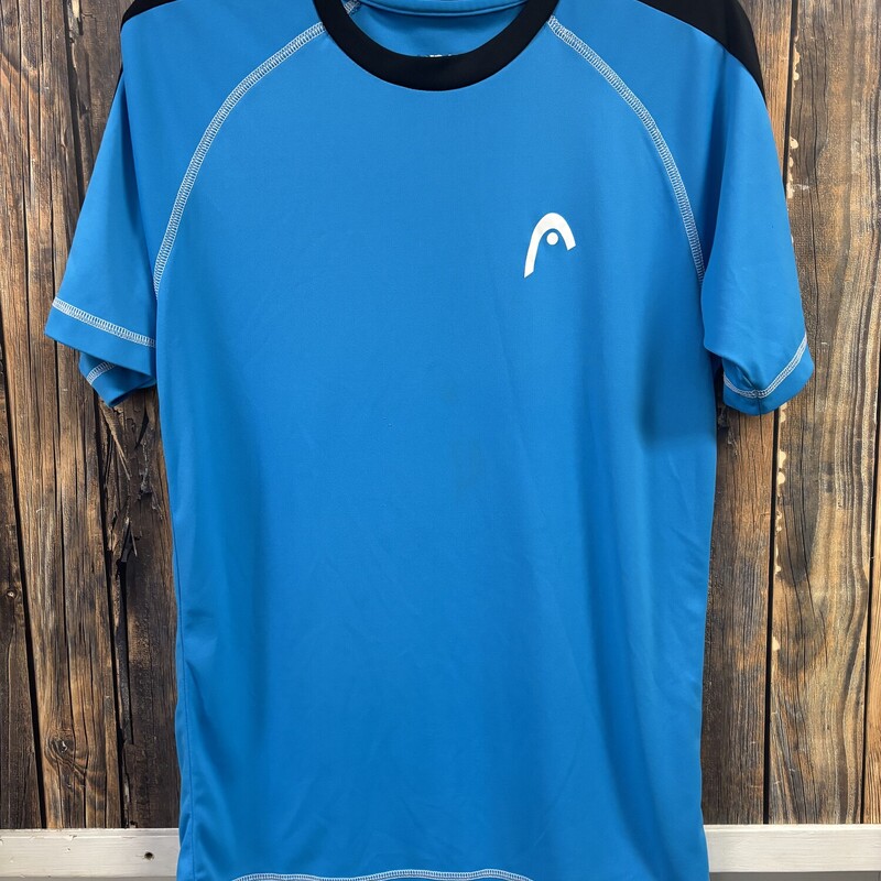 Blue Head Athletic Top, Size: L