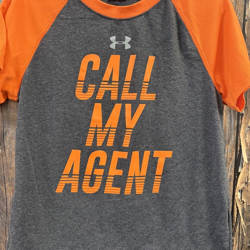 Gray/orange Ua  Call My A, Size: 5
