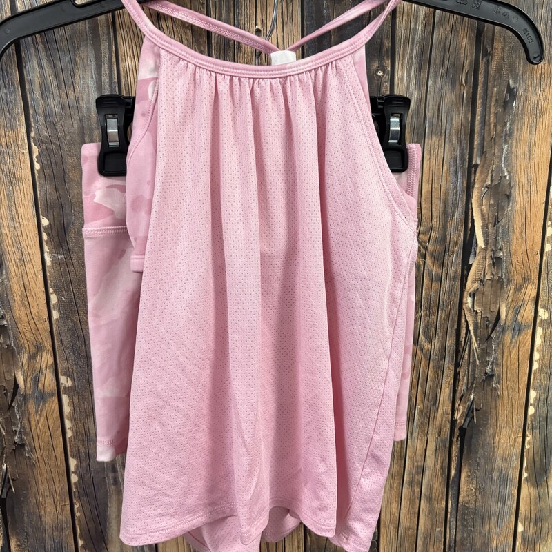 Pink Sports  Outfit, Size: 7/8
