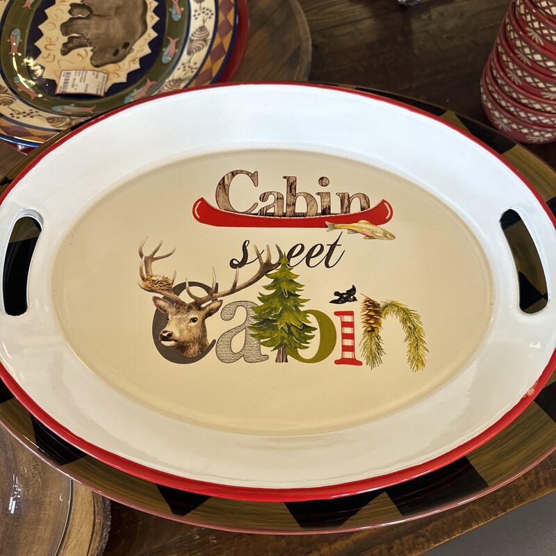 Cabin Sweet Cabin Tray